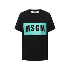 Хлопковая футболка MSGM