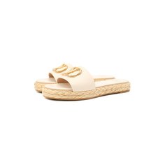 Кожаные сабо Valentino Garavani Vlogo Valentino