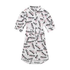 Хлопковое платье MSGM kids