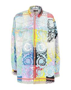 Джинсовая рубашка Versace