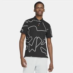 Мужская рубашка-поло с плотной посадкой The Nike Polo
