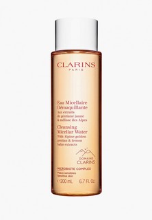 Мицеллярная вода Clarins для чувствительной кожи Eau Micellaire Démaquillante, 200 мл