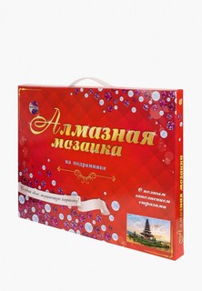 Набор для творчества Рыжий Кот Закат над пагодой, 30х40 см