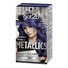 Краска для волос GOT2B METALLICS M67 Сапфировый синий 142,5 мл