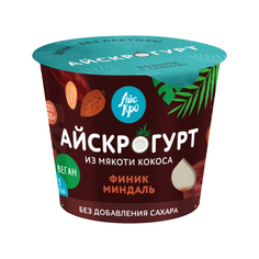 Продукт кокосовый АйсКро с фиником и миндалем 125 г