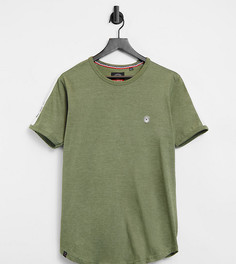 Зеленая комбинируемая футболка для дома Le Breve Tall-Зеленый цвет