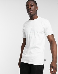 Легкая белая футболка с однотонным принтом спереди The North Face Steep Tech-Белый
