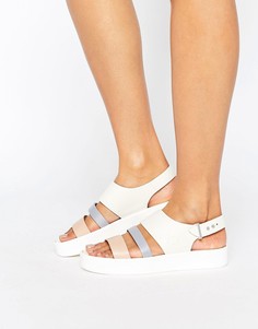 Сандалии на платформе Lacoste-Белый