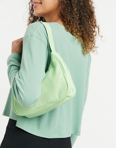 Зеленая сумка на плечо из переработанных материалов Monki Hilma-Зеленый цвет