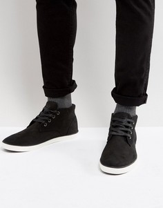 Черные ботинки чукка из нубука Polo Ralph Lauren Odie-Черный