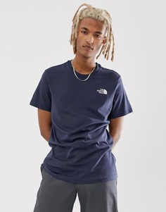Темно-синяя футболка The North Face Simple Dome-Темно-синий