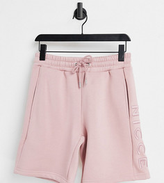 Нежно-розовые шорты Nicce Mercury – эксклюзивно для ASOS-Розовый цвет