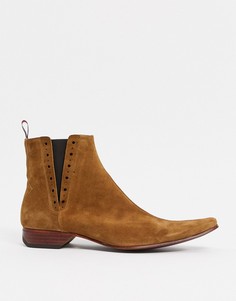 Светло-коричневые замшевые ботинки челси Jeffery West Pino-Коричневый цвет
