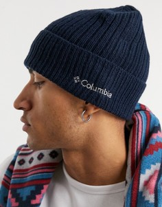 Темно-синяя шапка-бини Columbia Watch Cap-Темно-синий