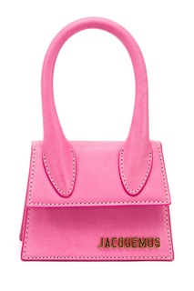 Розовая кожаная сумка Le Chiquito Jacquemus