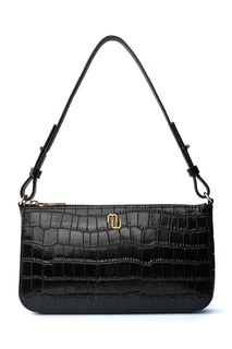 Сумка из черной кожи Maje