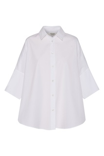 Белая хлопковая рубашка Gerard Darel