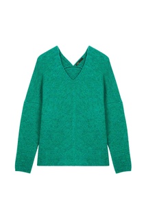 Зеленый пуловер Maje
