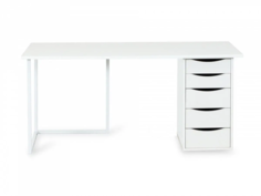 Письменный стол board 1800х700 (ogogo) белый 180.0x74.0x70.0 см.