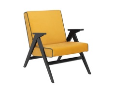 Кресло для отдыха вест (milli) желтый 64x80x80 см.