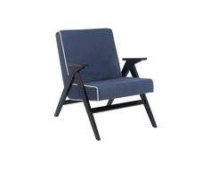 Кресло для отдыха вест (milli) синий 64x80x80 см.