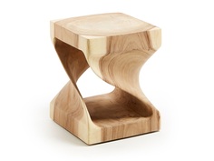 Приставной столик hakon (la forma) бежевый 30x46x30 см.