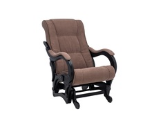 Кресло-глайдер (комфорт) коричневый 68x105x99 см. Milli