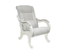 Кресло для отдыха (комфорт) белый 65x104x89 см. Milli