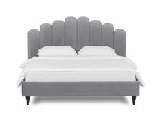 Кровать queen sharlotta (ogogo) серый 180x122 см.