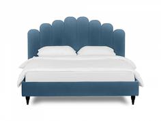 Кровать queen sharlotta (ogogo) голубой 180x122x217 см.