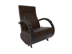 Кресло-глайдер balance (комфорт) коричневый 70x105x84 см. Milli