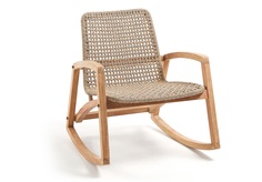 Кресло-качалка taniska (la forma) бежевый 69x80x74 см.