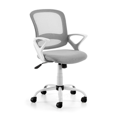 Поворотное кресло lambert (la forma) серый 58x67 см.