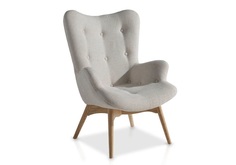 Кресло dc917 (angel cerda) серый 70x92x80 см.
