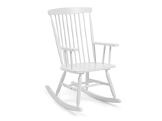 Кресло-качалка terence (la forma) белый 56x98x78 см.