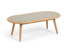 Журнальный столик nina (la forma) коричневый 120x60 см.
