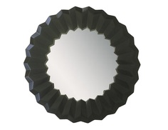 Настенное зеркало гранита (ifdecor) черный 80.0x80.0x4.0 см.