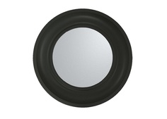 Настенное зеркало салекс (ifdecor) черный 68.0x68.0x6.0 см.
