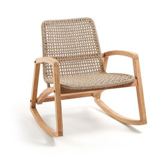 Кресло-качалка taniska (la forma) бежевый 69x80x74 см.