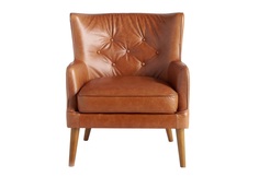 Кресло a978-m2851 (angel cerda) коричневый 75x89x80 см.