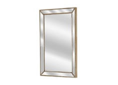 Зеркало настенное грани (ifdecor) коричневый 80.0x180.0x4.0 см.