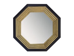 Зеркало настенное марика (ifdecor) золотой 100.0x100.0x6.0 см.