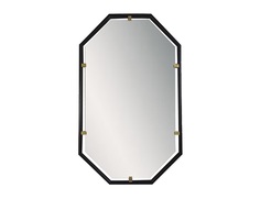 Зеркало настенное (ifdecor) черный 70.0x110.0x3.0 см.