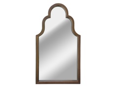 Зеркало настенное веста-01 (ifdecor) коричневый 65.0x100.0x4.0 см.