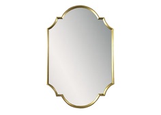 Зеркало настенное фигурное-1 (ifdecor) золотой 70.0x110.0x3.0 см.