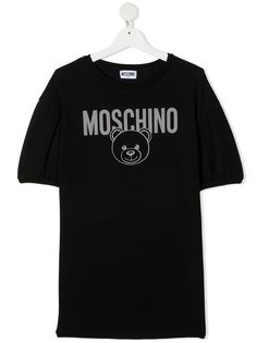 Moschino Kids футболка с логотипом