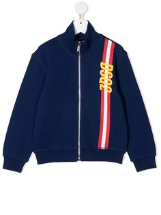 Dsquared2 Kids бомбер с полосками