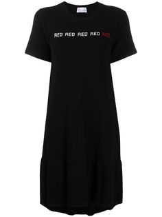 RED Valentino платье-футболка с логотипом