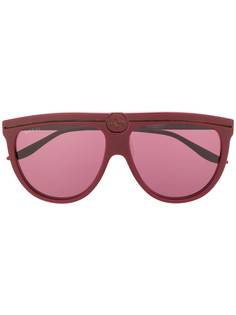 Gucci Eyewear солнцезащитные очки в круглой оправе