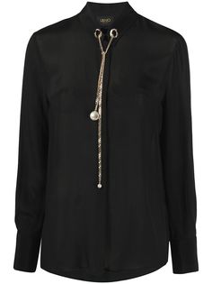 LIU JO декорированная рубашка